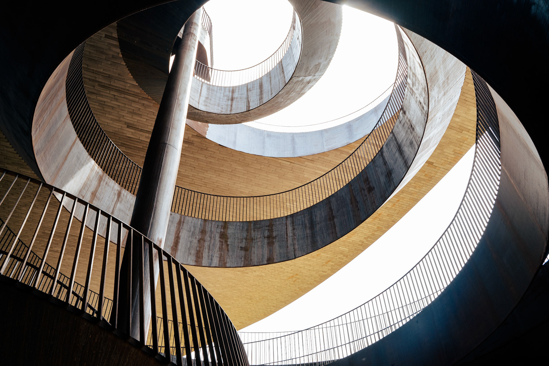 Stairwell at the Antinori nel Chianti Classico vineyard