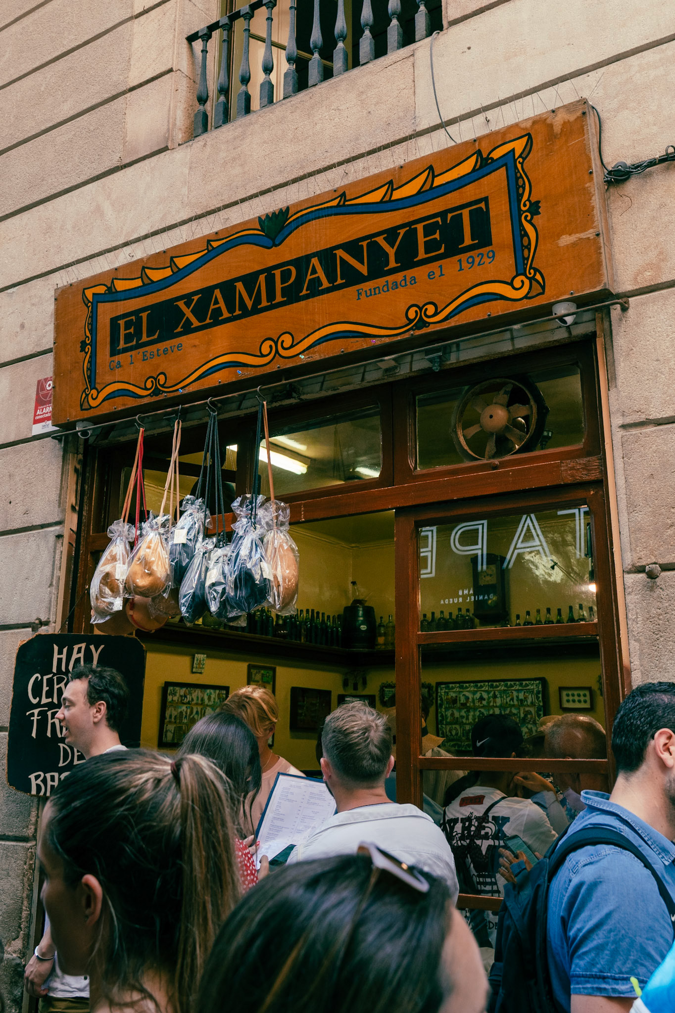 El Xampanyet, one of the best tappas restaurants in Barcelona