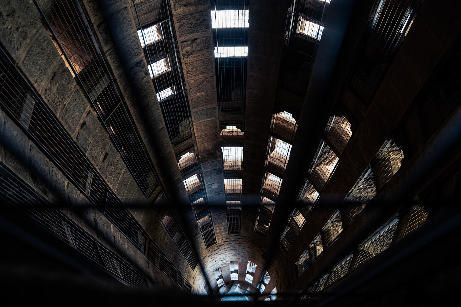 Inside the Nativity Tower at La Sagrada Família