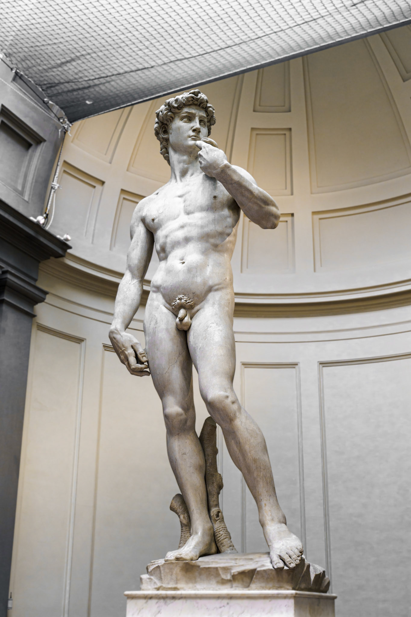 The Statue of David by Michelangelo at Galleria dell'Accademia