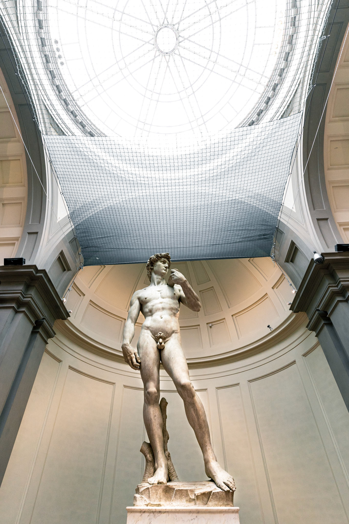 The Statue of David by Michelangelo at Galleria dell'Accademia