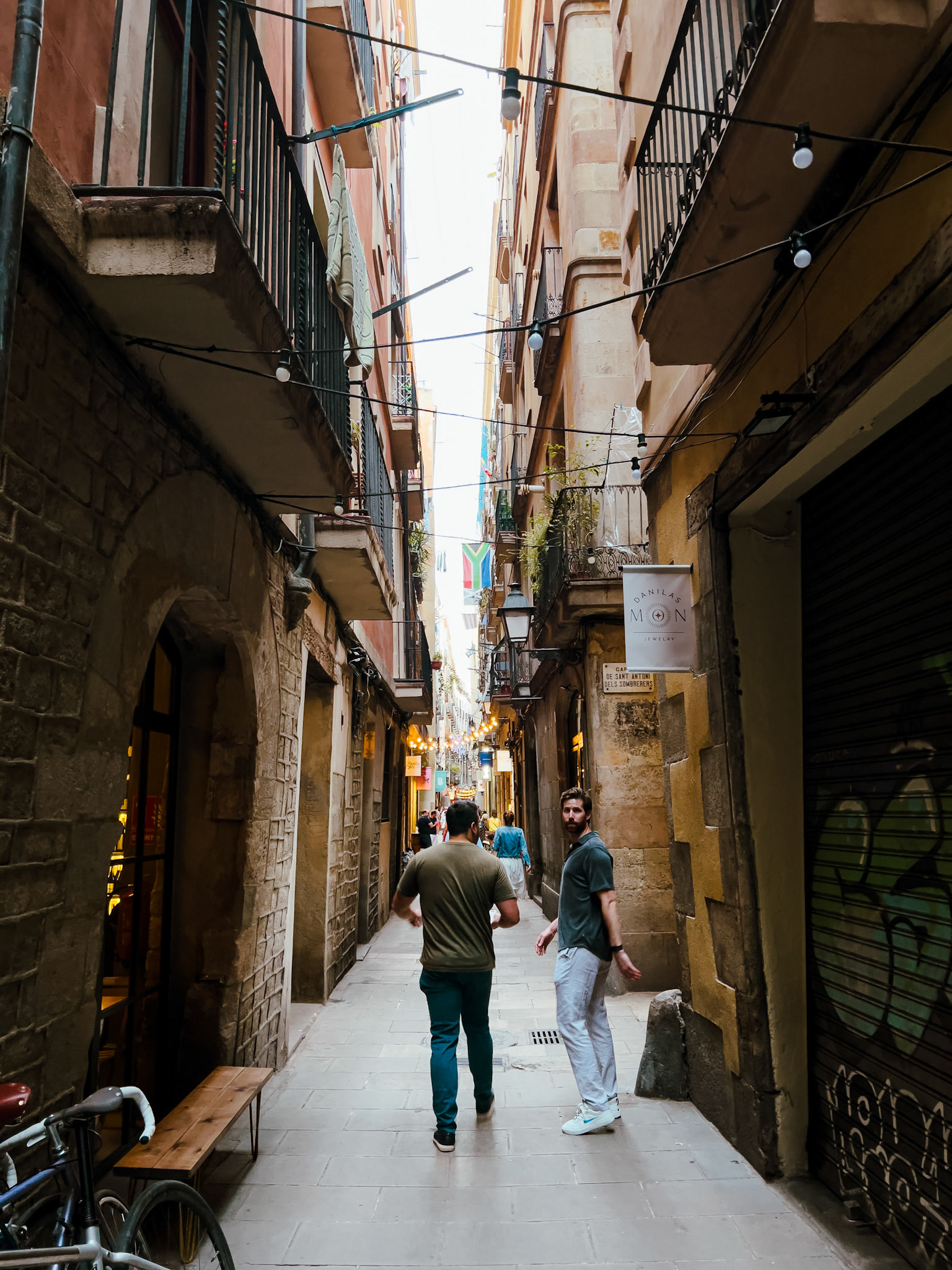 Alleyway in Barcelona