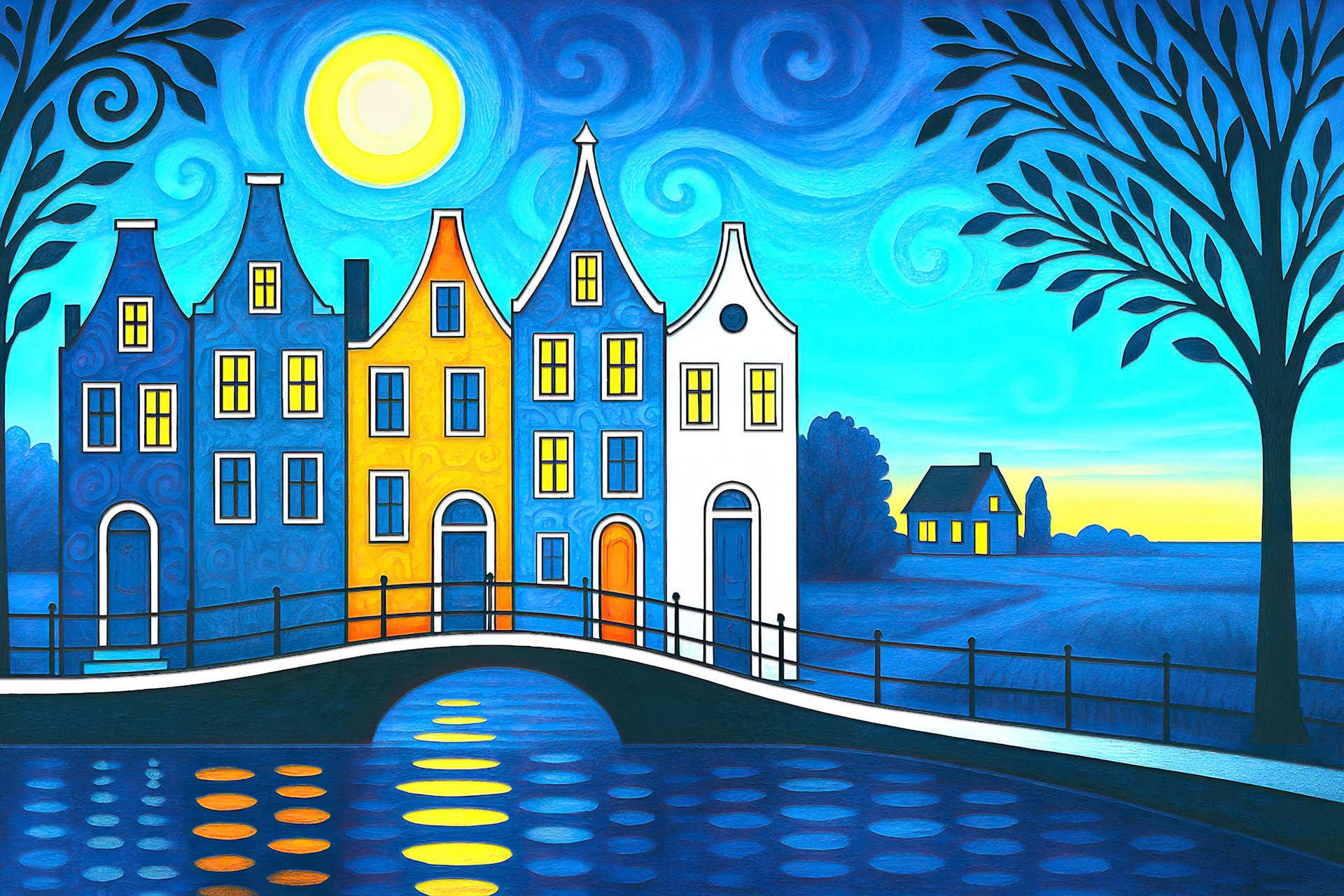 Moonlit Bridge