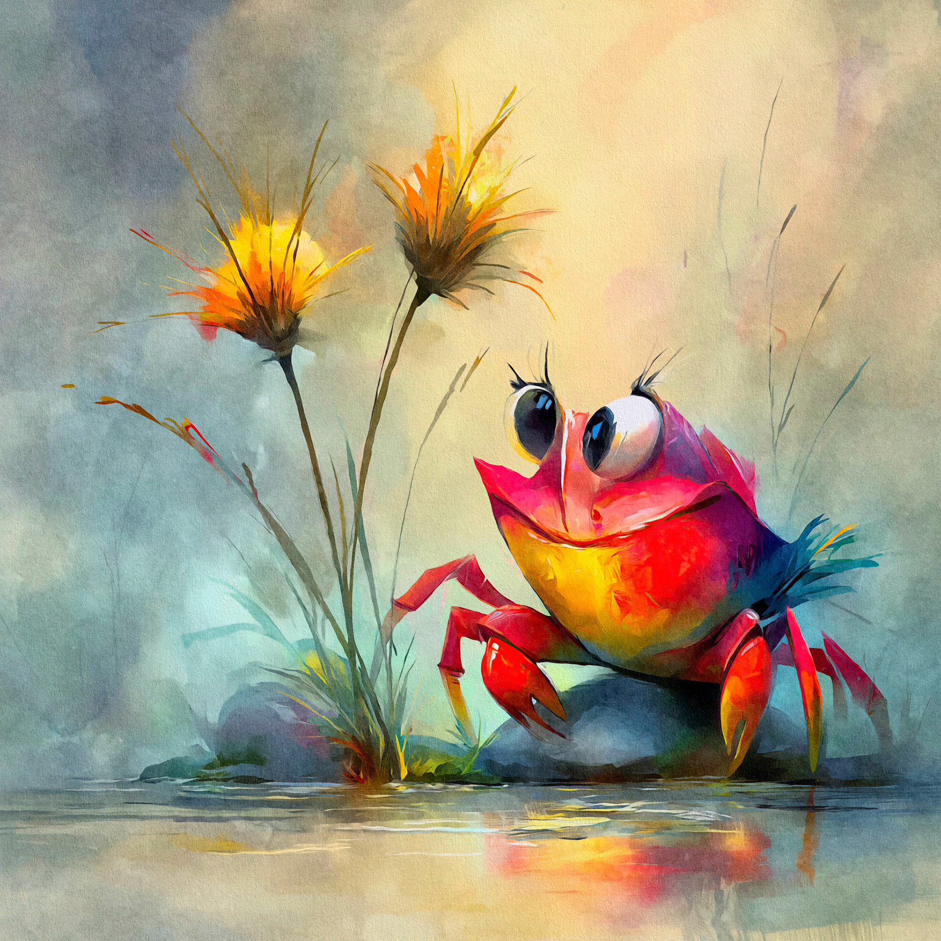 Cheerful Crab