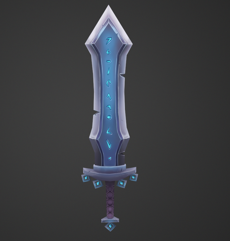 Sword (ZugZug) - 3D Coat, Photoshop