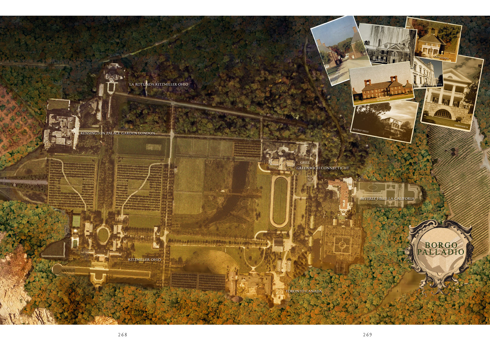Borgo Paladio Map Spread