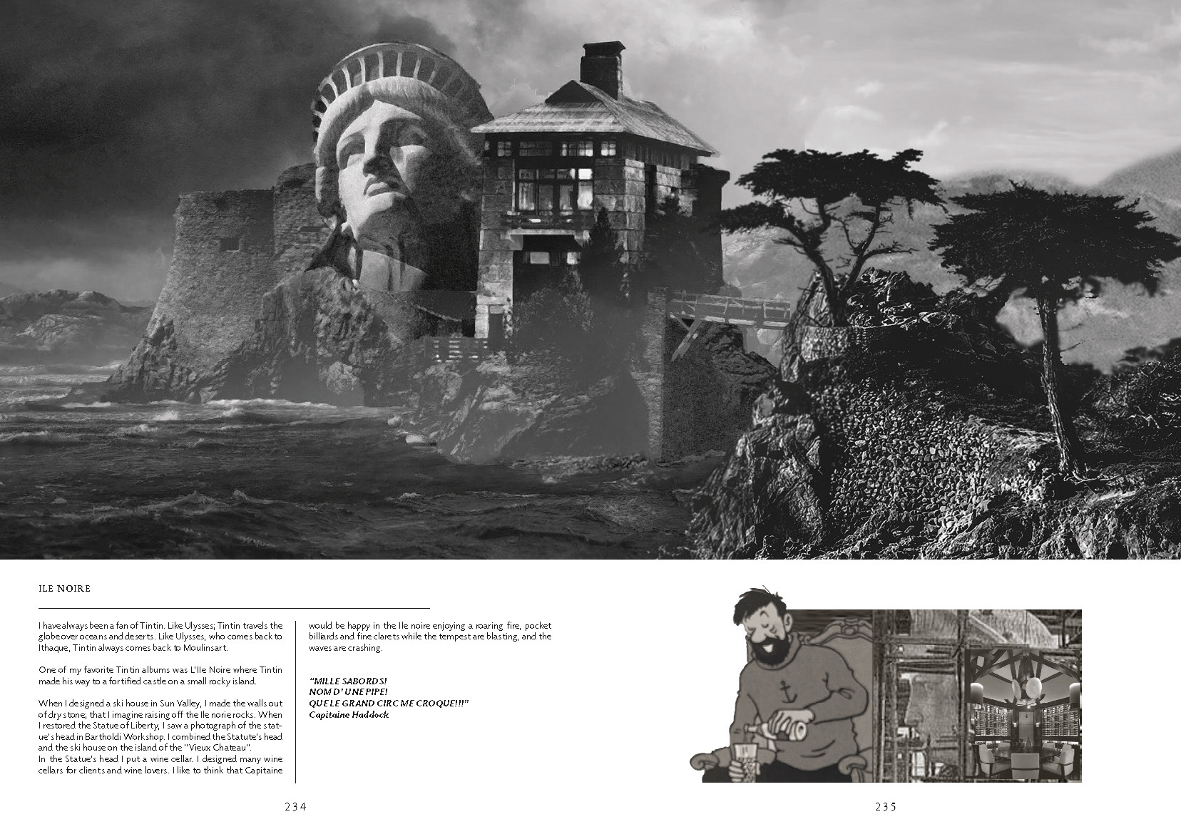 Ille Noir Opening Spread