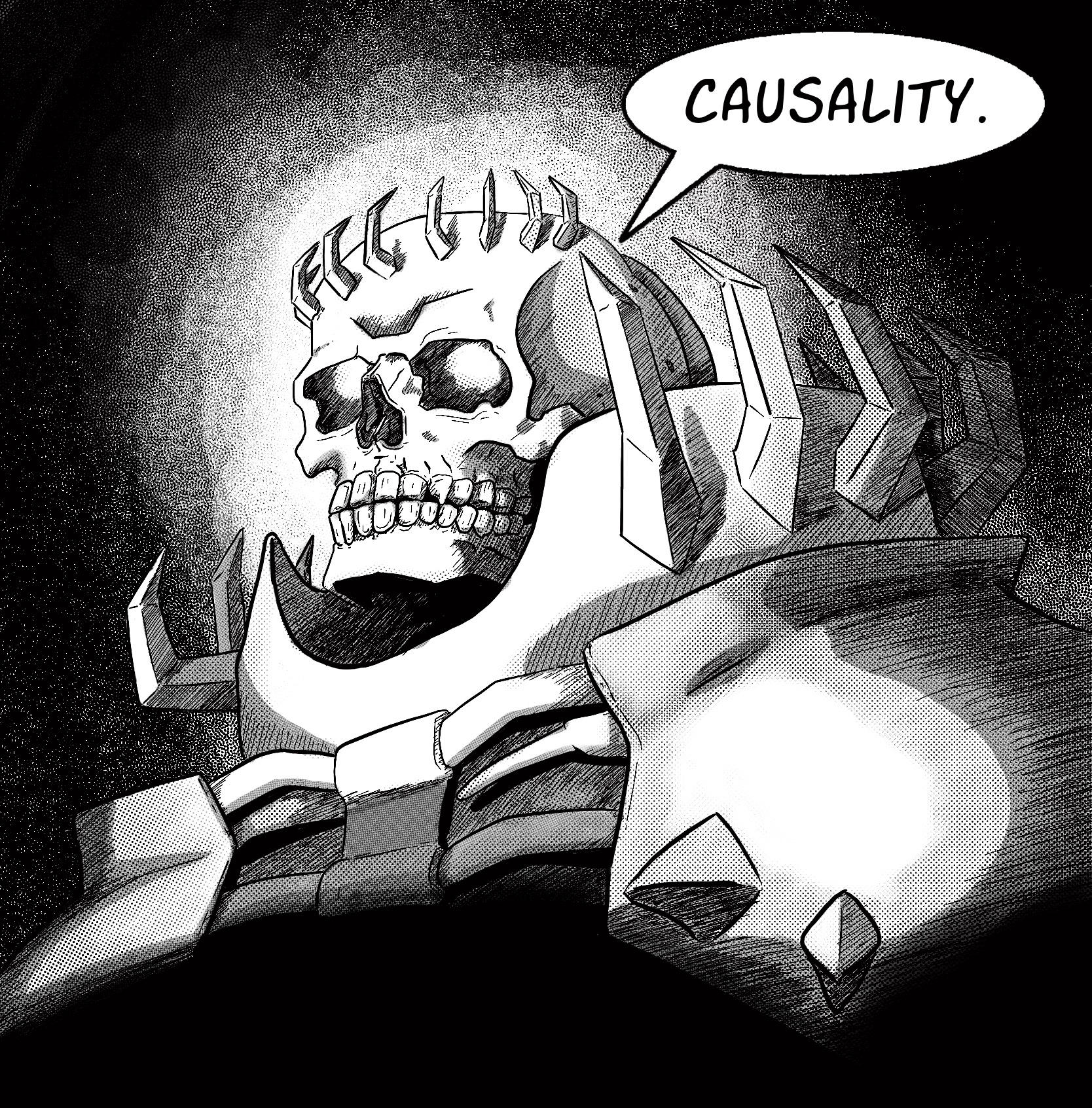 Private Commission of Skull Knight from Berserk