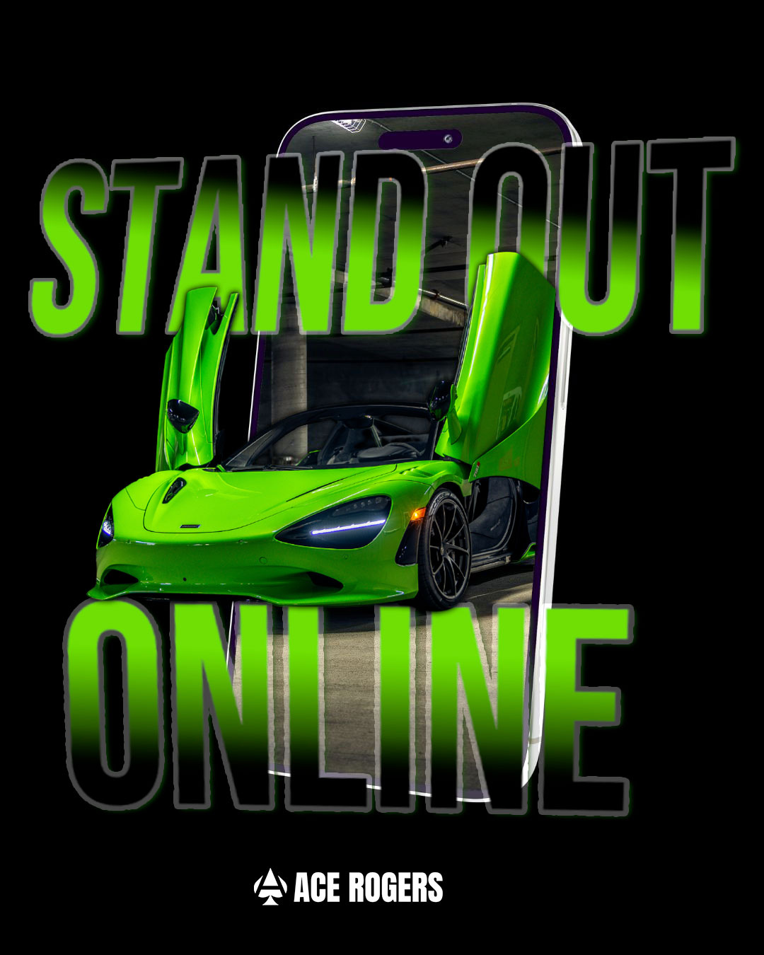 Cover graphic from a downloadable marketing PDF discussing strategies for standing out online.