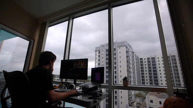 Timelapse 2024, working on the Very Local Sizzle.