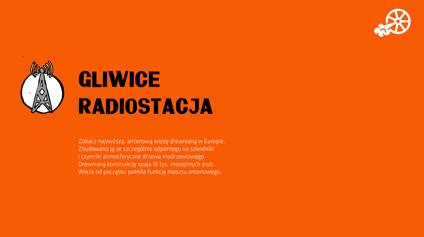 Interaktywna animacja o miejscach ze Szlaku Zabytków Techniki