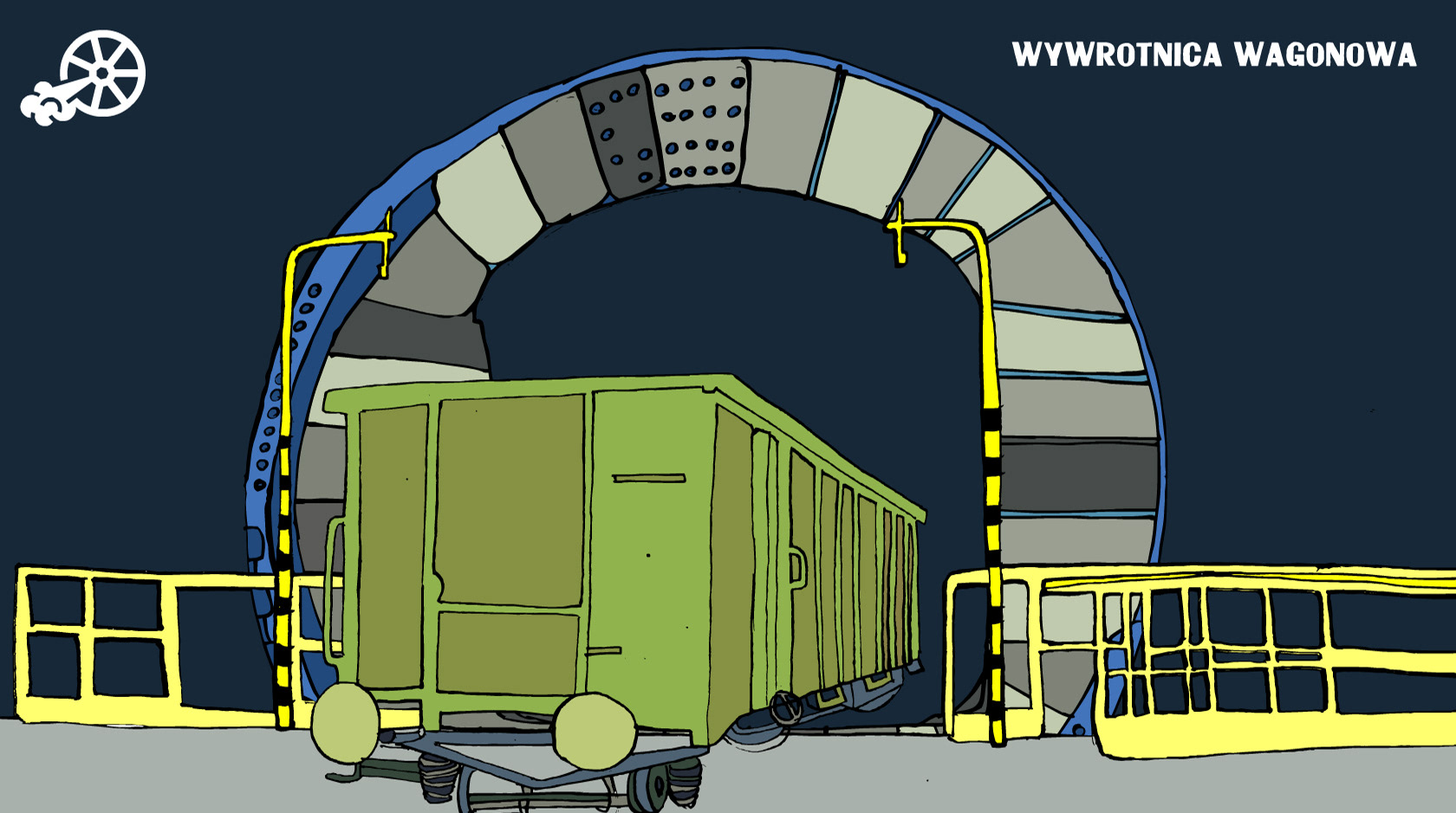 Interaktywna animacja o miejscach ze Szlaku Zabytków Techniki