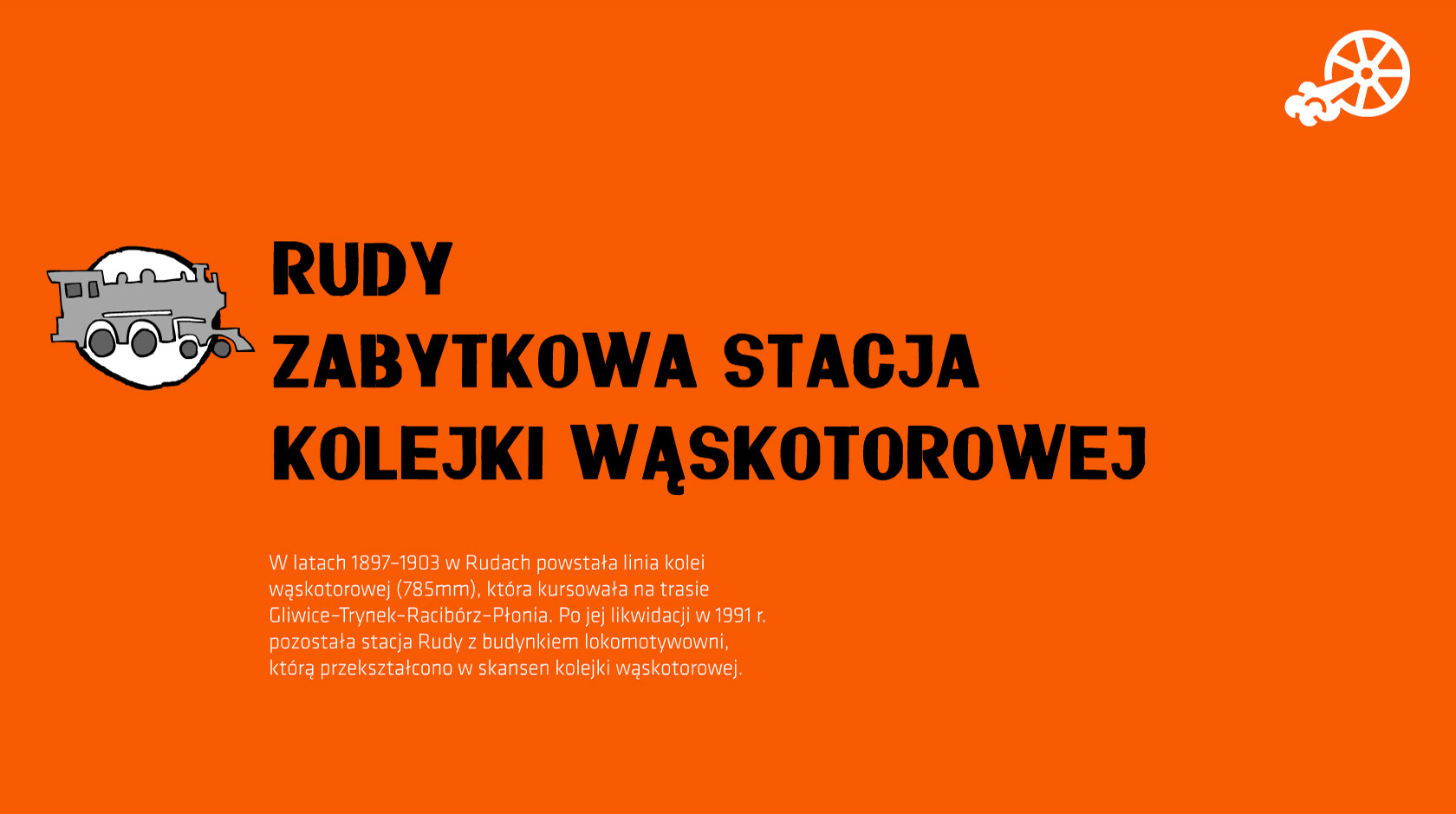 Interaktywna animacja o miejscach ze Szlaku Zabytków Techniki