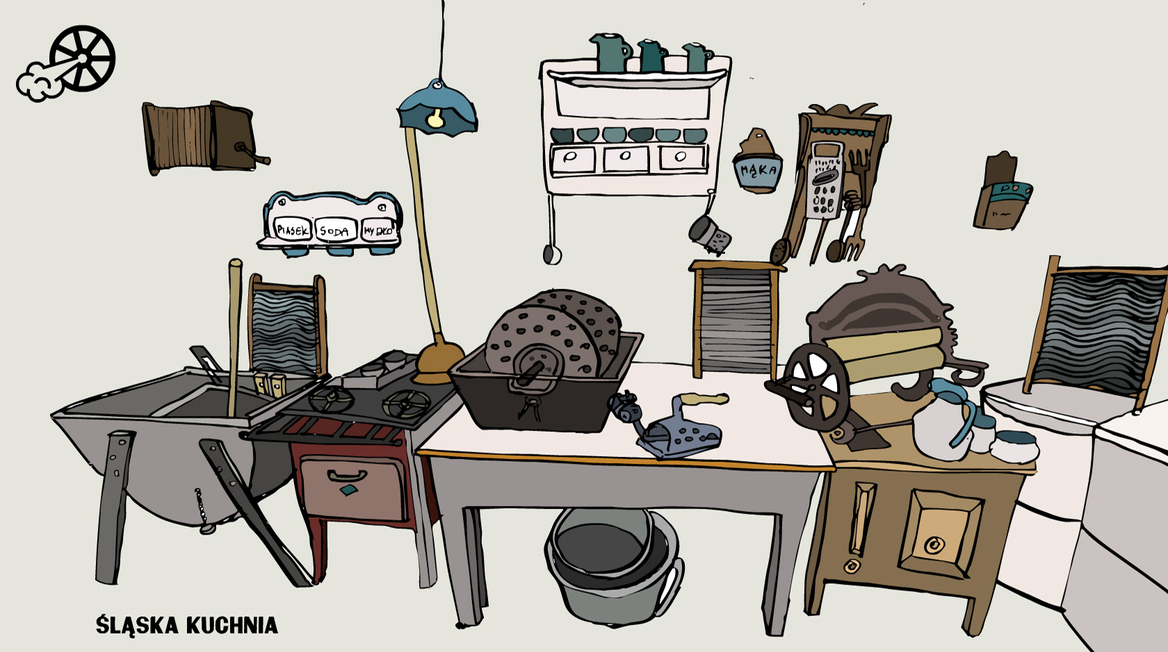 Interaktywna animacja o miejscach ze Szlaku Zabytków Techniki