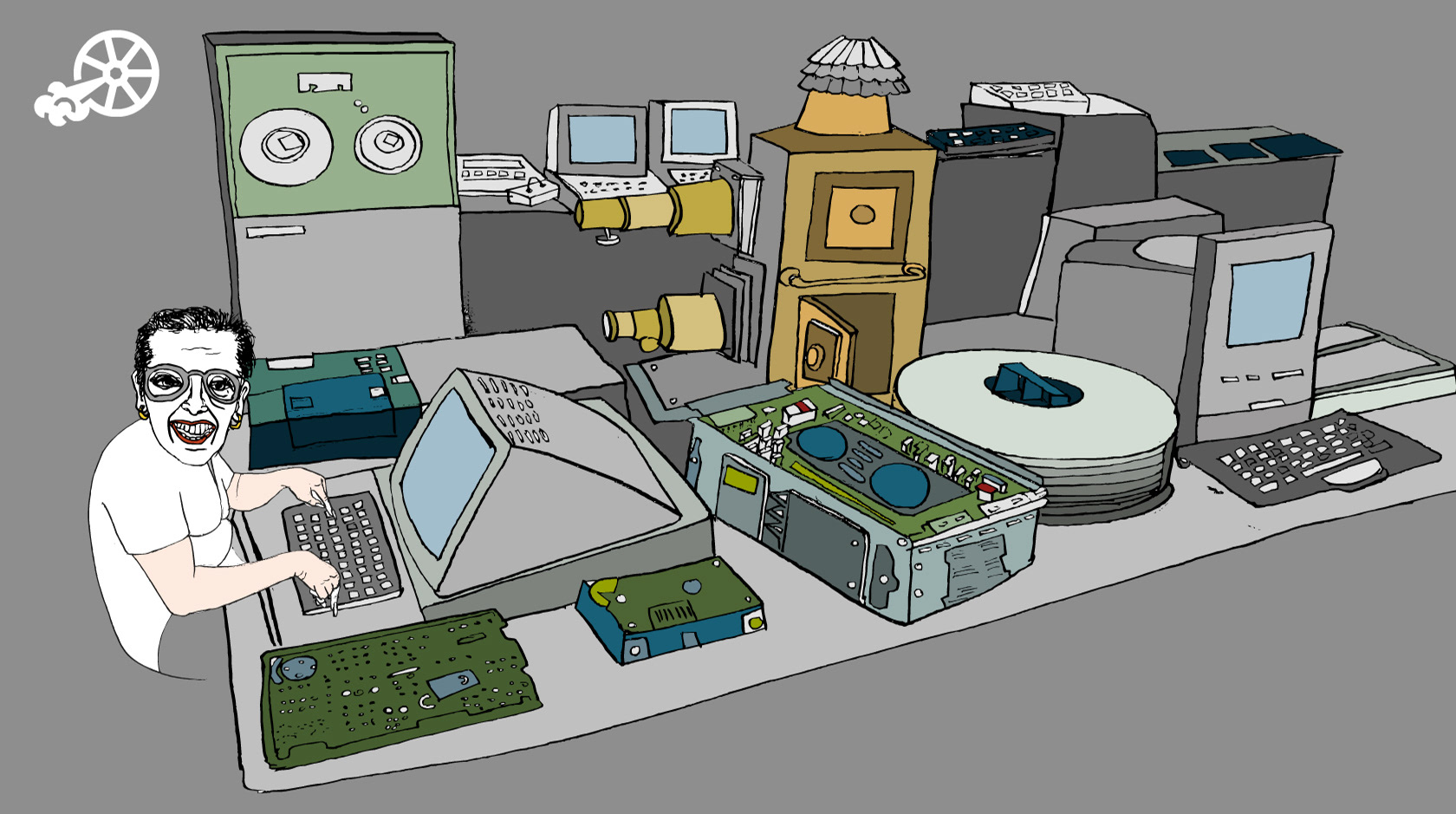 Interaktywna animacja o miejscach ze Szlaku Zabytków Techniki