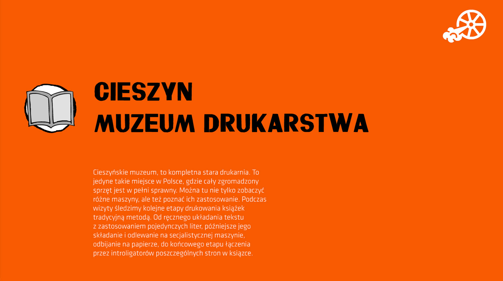 Interaktywna animacja o miejscach ze Szlaku Zabytków Techniki