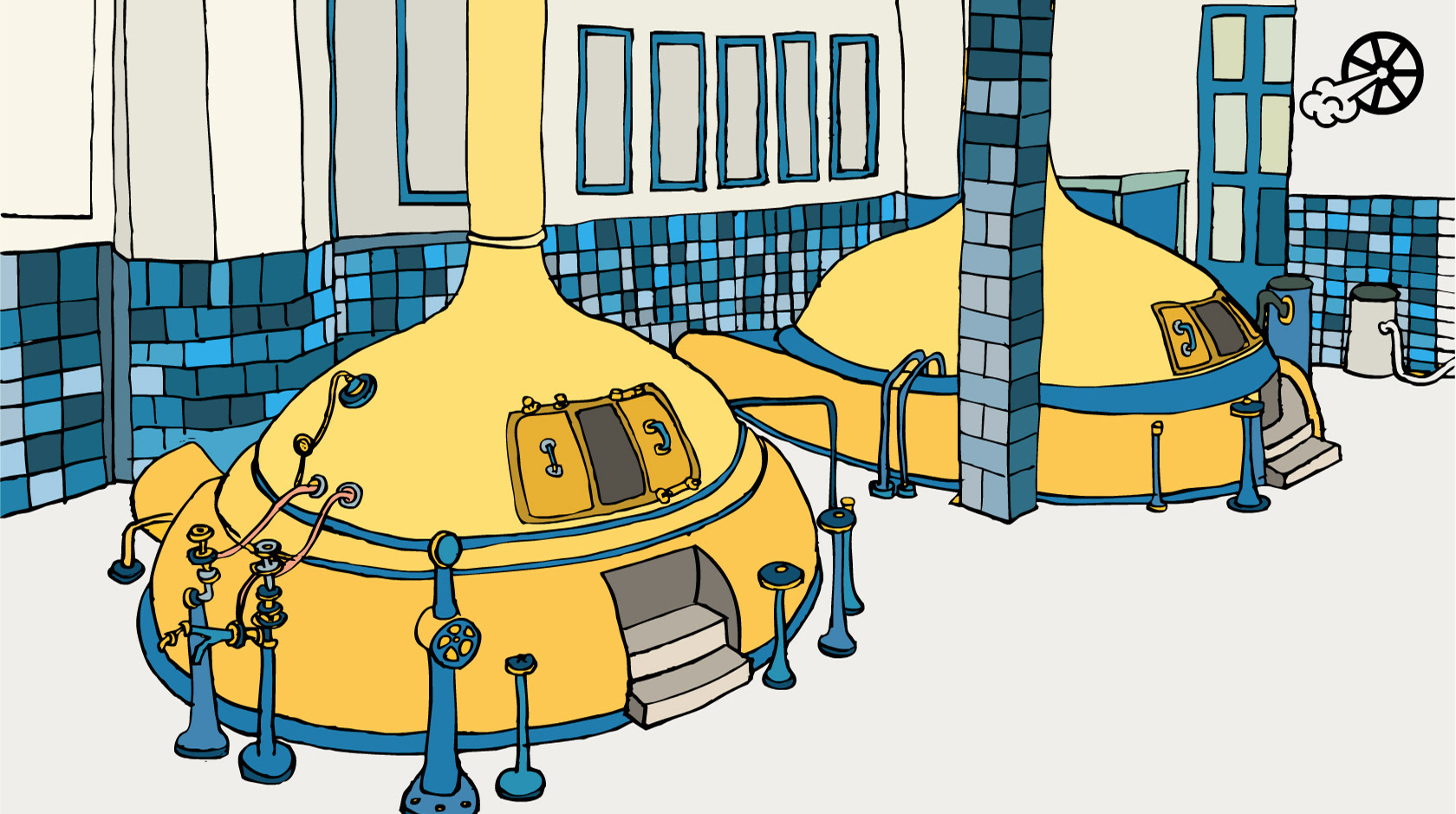 Interaktywna animacja o miejscach ze Szlaku Zabytków Techniki