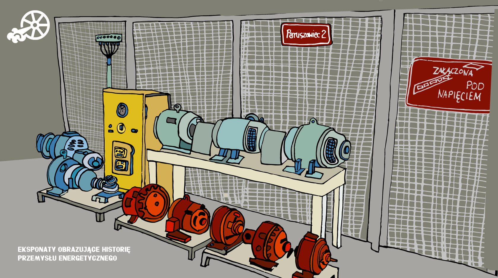 Interaktywna animacja o miejscach ze Szlaku Zabytków Techniki