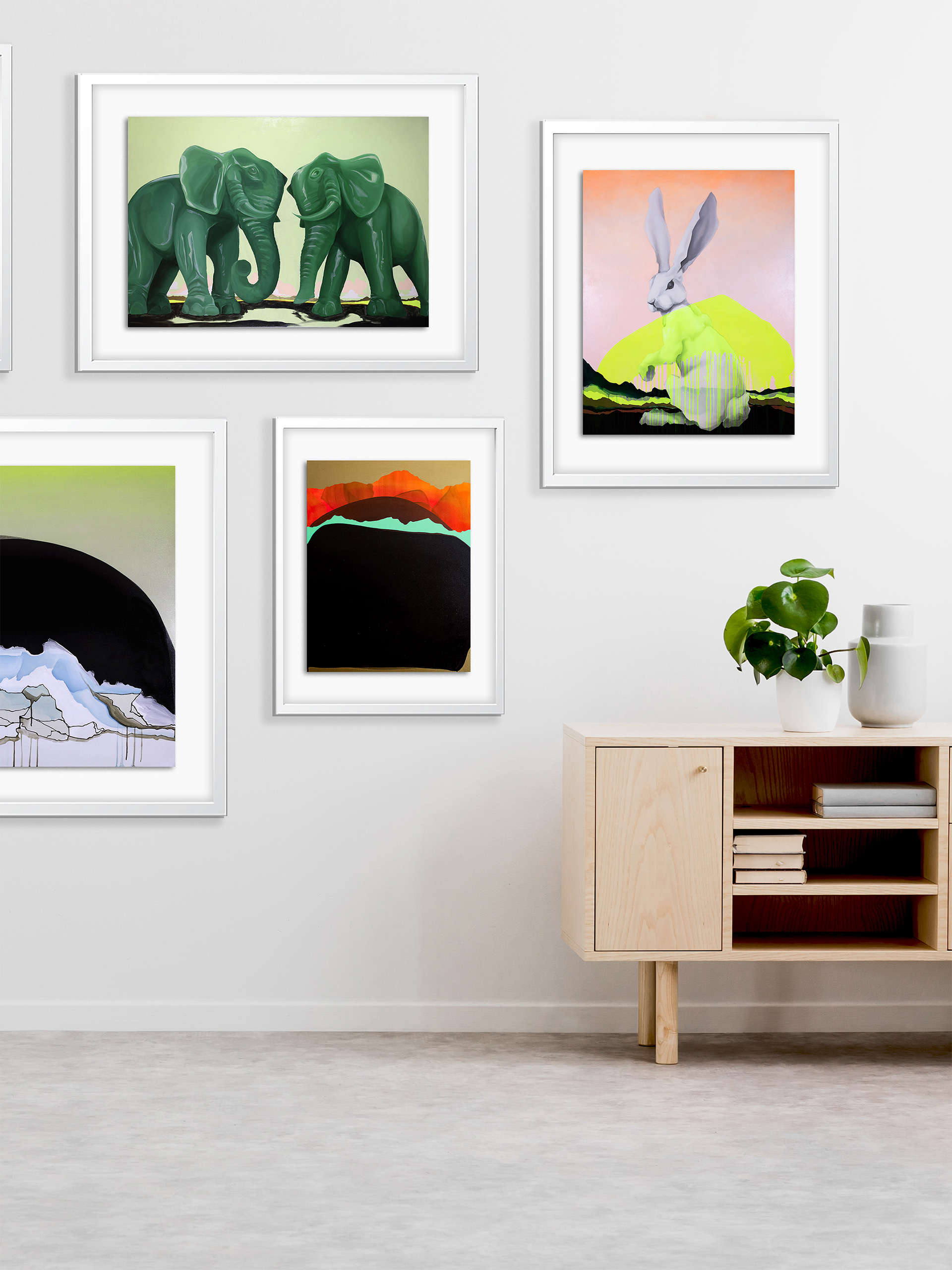 All artwork by Sarah Edwards