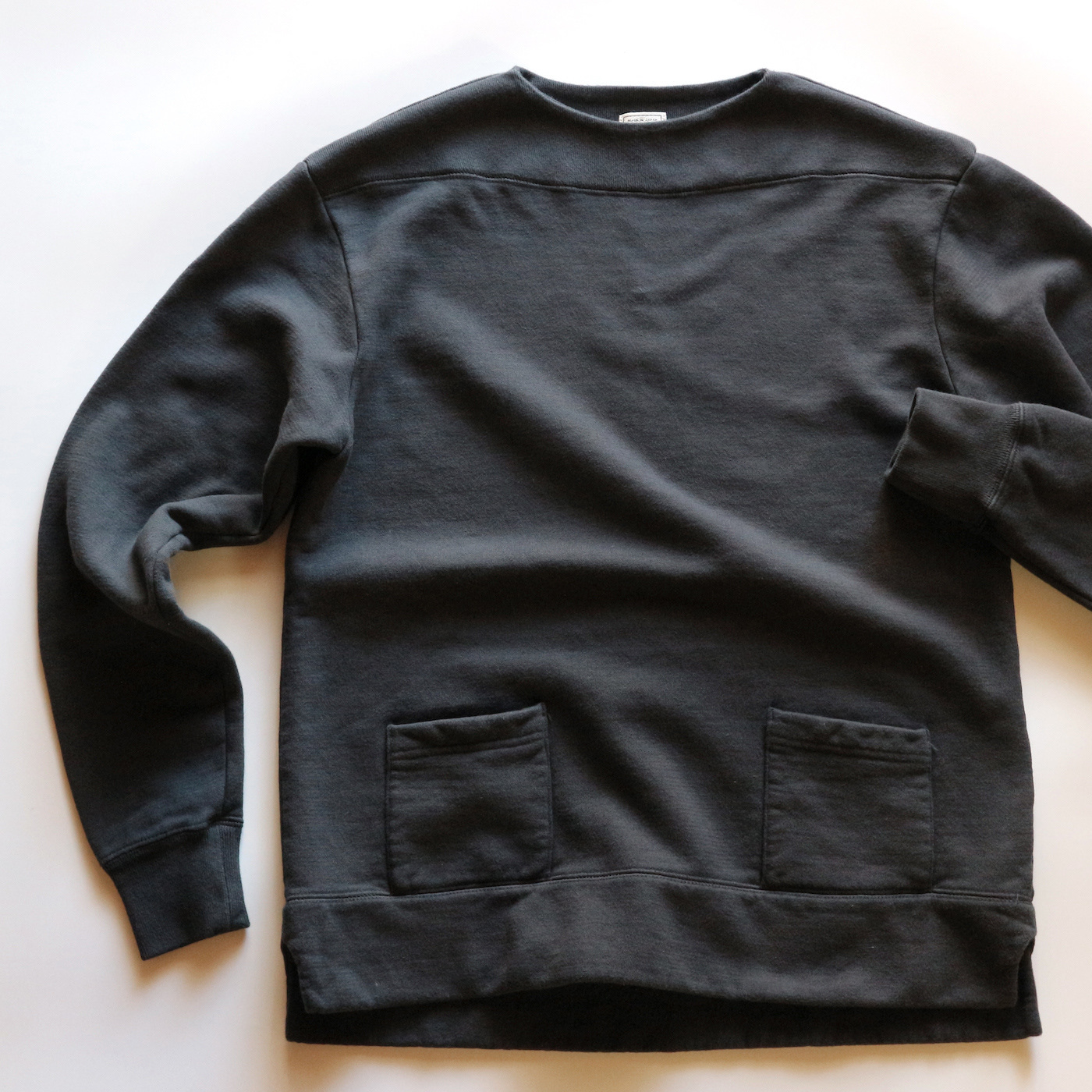 LRC1105 - SZ VINTAGE PINBORDER KNIT BOATNECK SWEATSHIRT