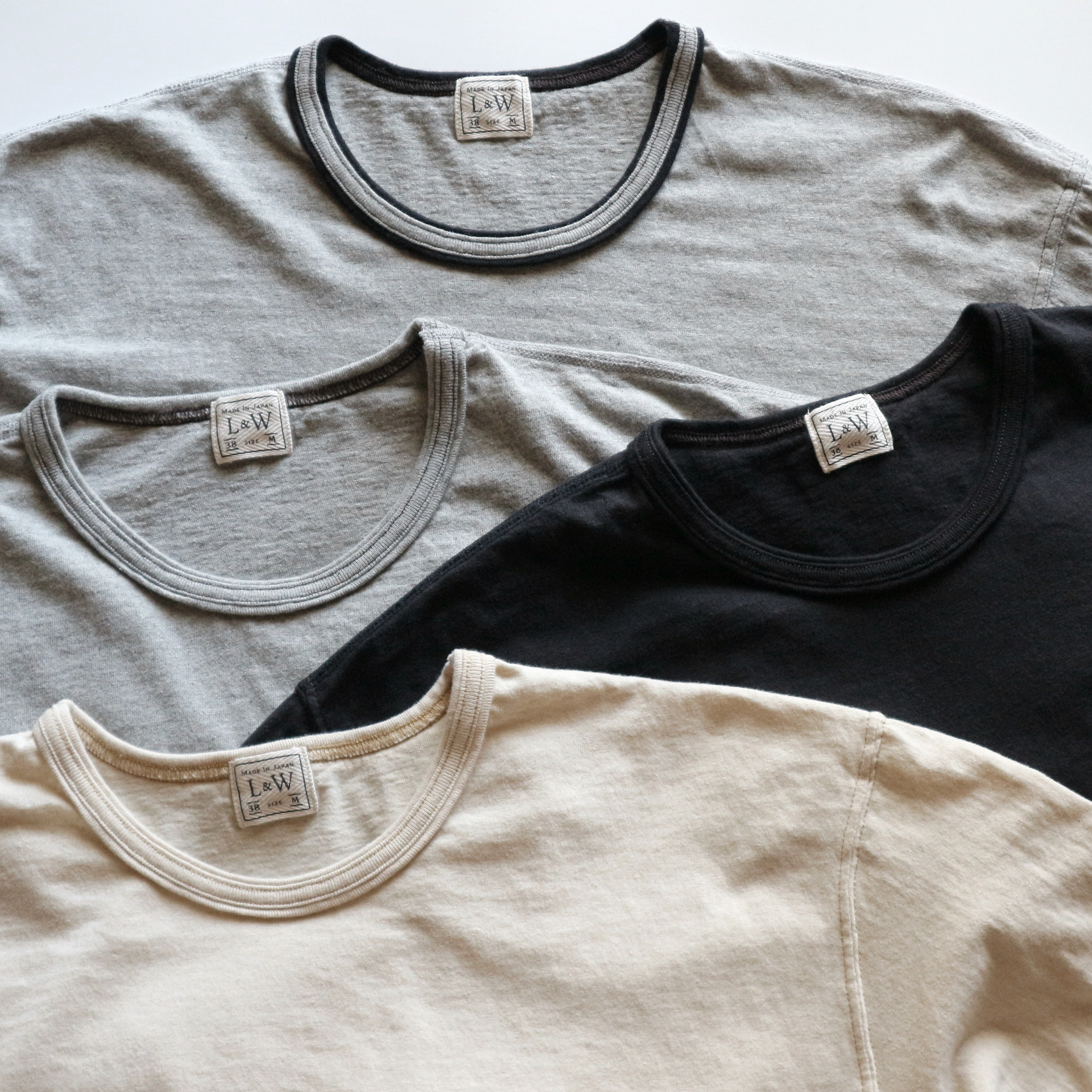 LRC1117 - SUPIMA COTTON CLASSIC 3/4 SLEEVE CREW