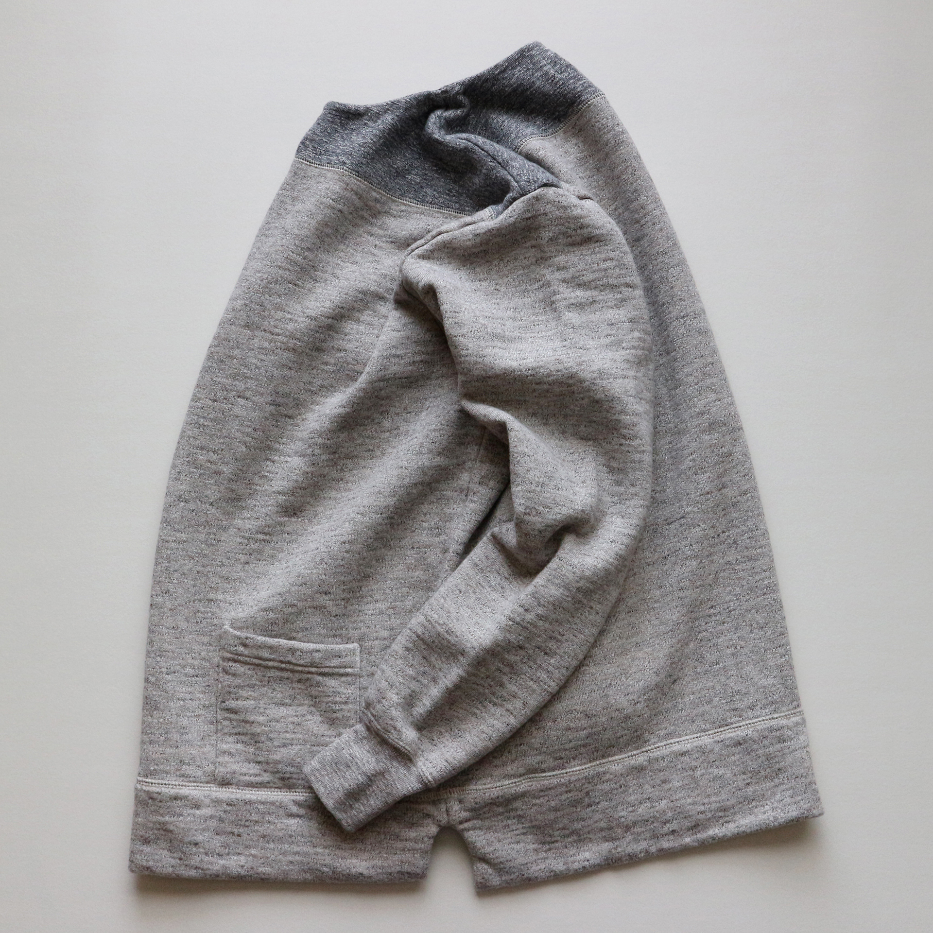 LRC1065 - VINTAGE SLUB COTTON 50s BOATNECK SWEATSHIRT