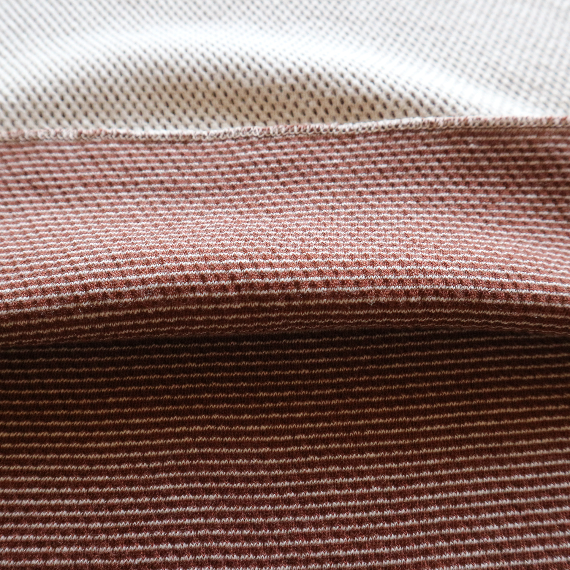 LRH1036 - DOUBLE FACE HEX HONEYCOMB HENLEY NECK THERMAL