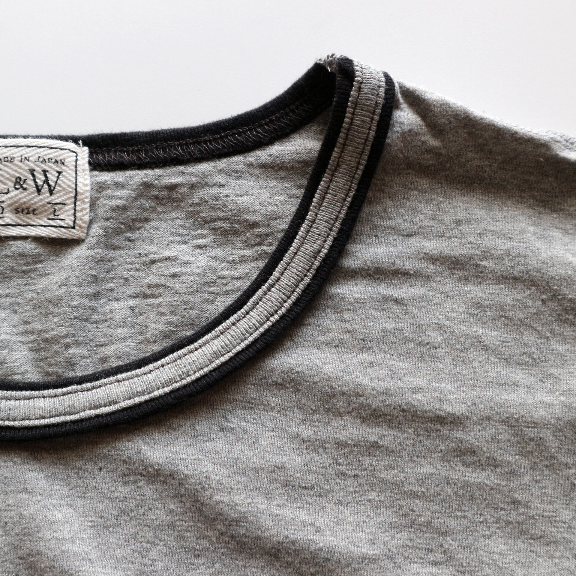 LRC1118 - SUPIMA COTTON CLASSIC DOUBLE BINDER CREW