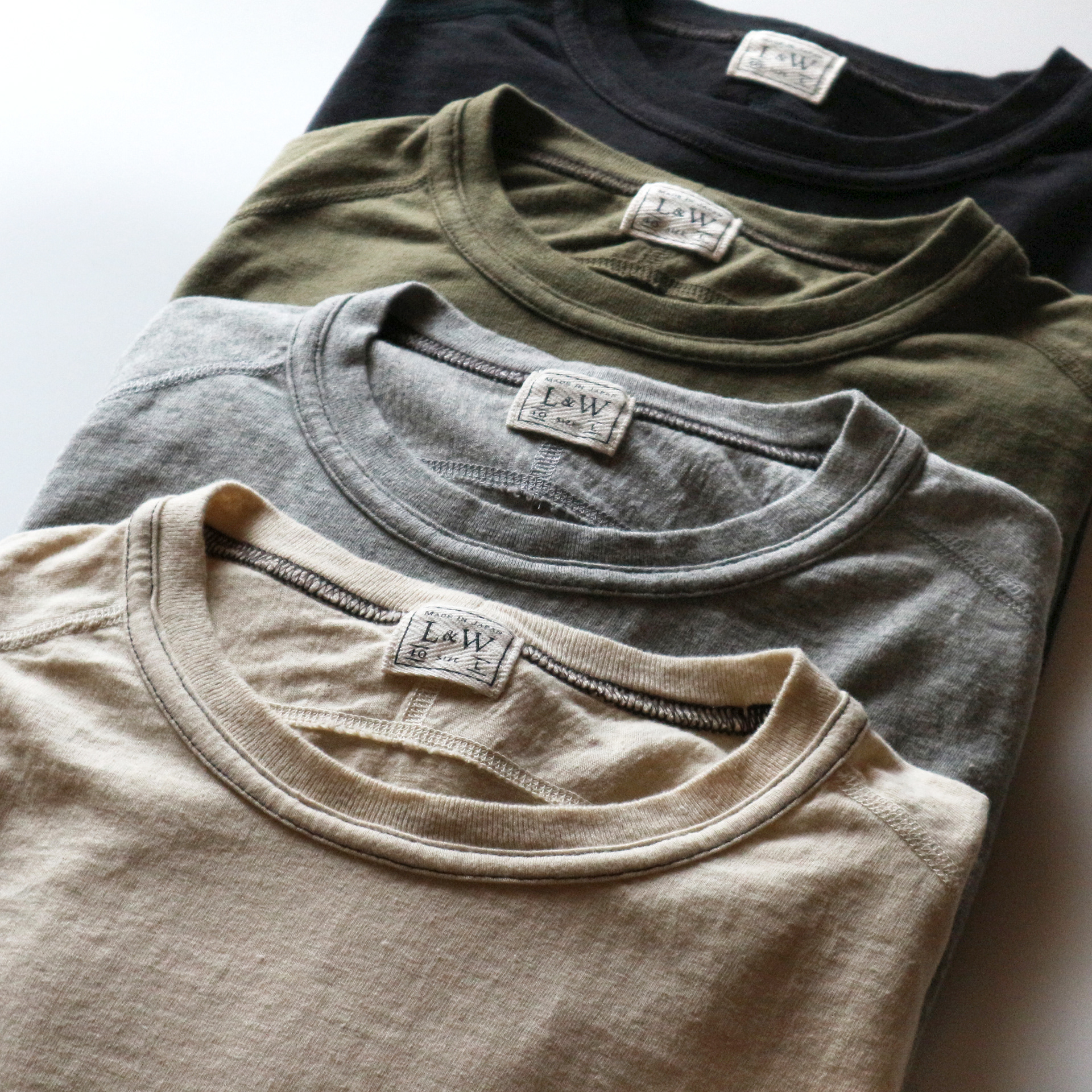 LRC1121 - SUPIMA COTTON FREEDOM SLEEVE CREW