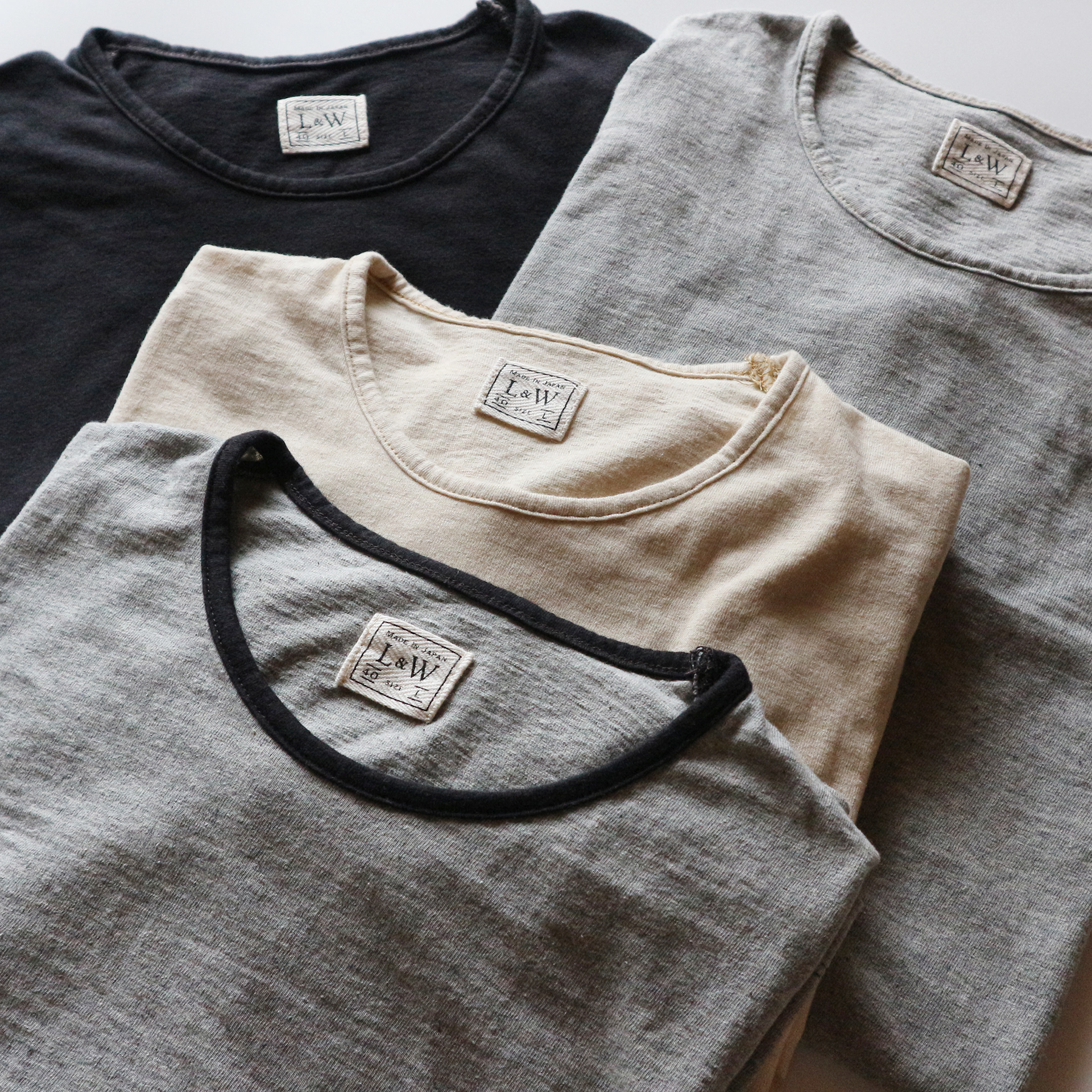 LRC1119 - SUPIMA COTTON EDGE PIPING CLASSIC CREW