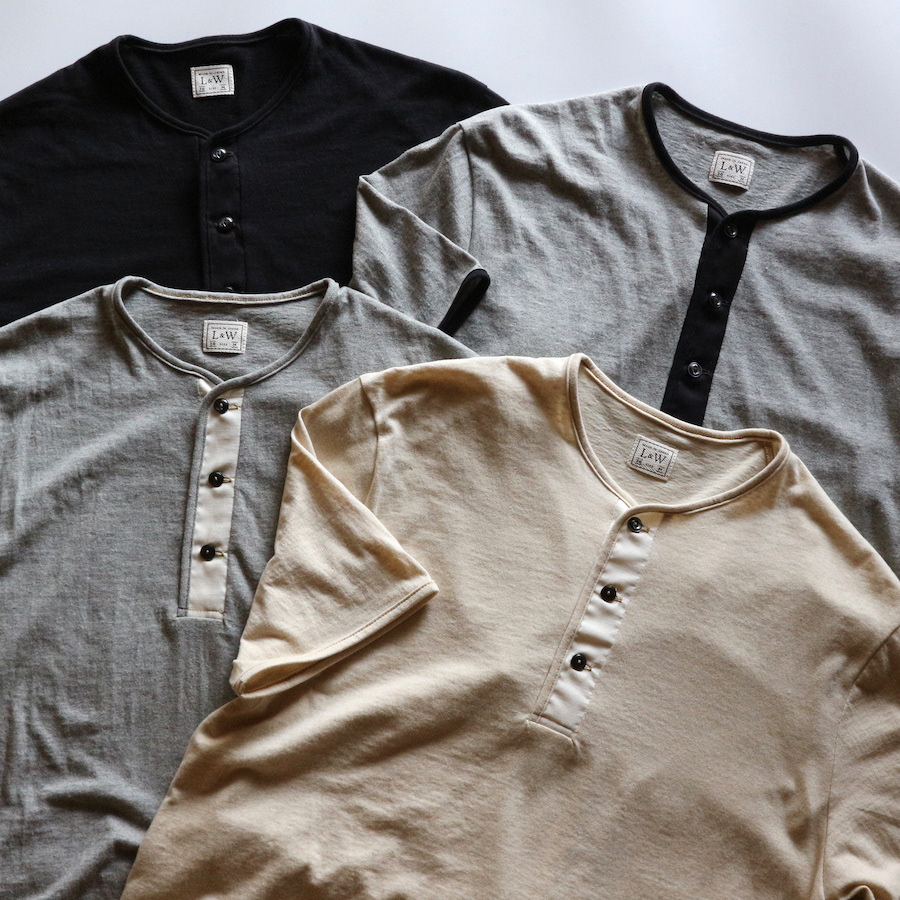 LRH1040 - SUPIMA COTTON EDGE PIPING CLASSIC HENLEY