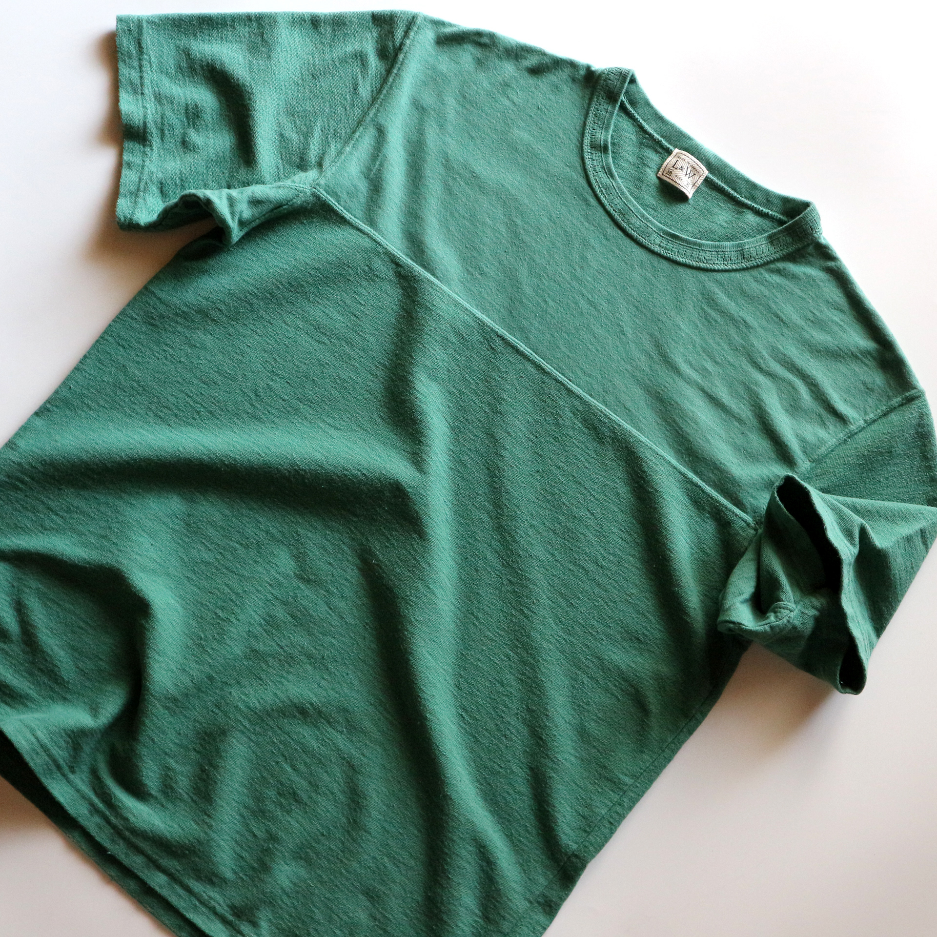 LRC1110 - RECYCLED COTTON HIGH GAUGE PILE S/S CREWNECK
