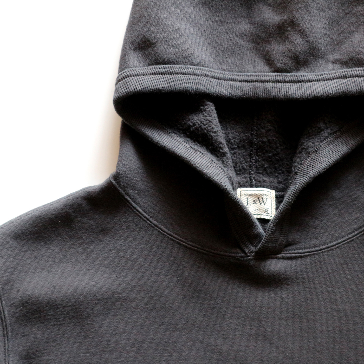 LRC1104 - SZ VINTAGE PINBORDER KNIT HOODED SWEATSHIRT
