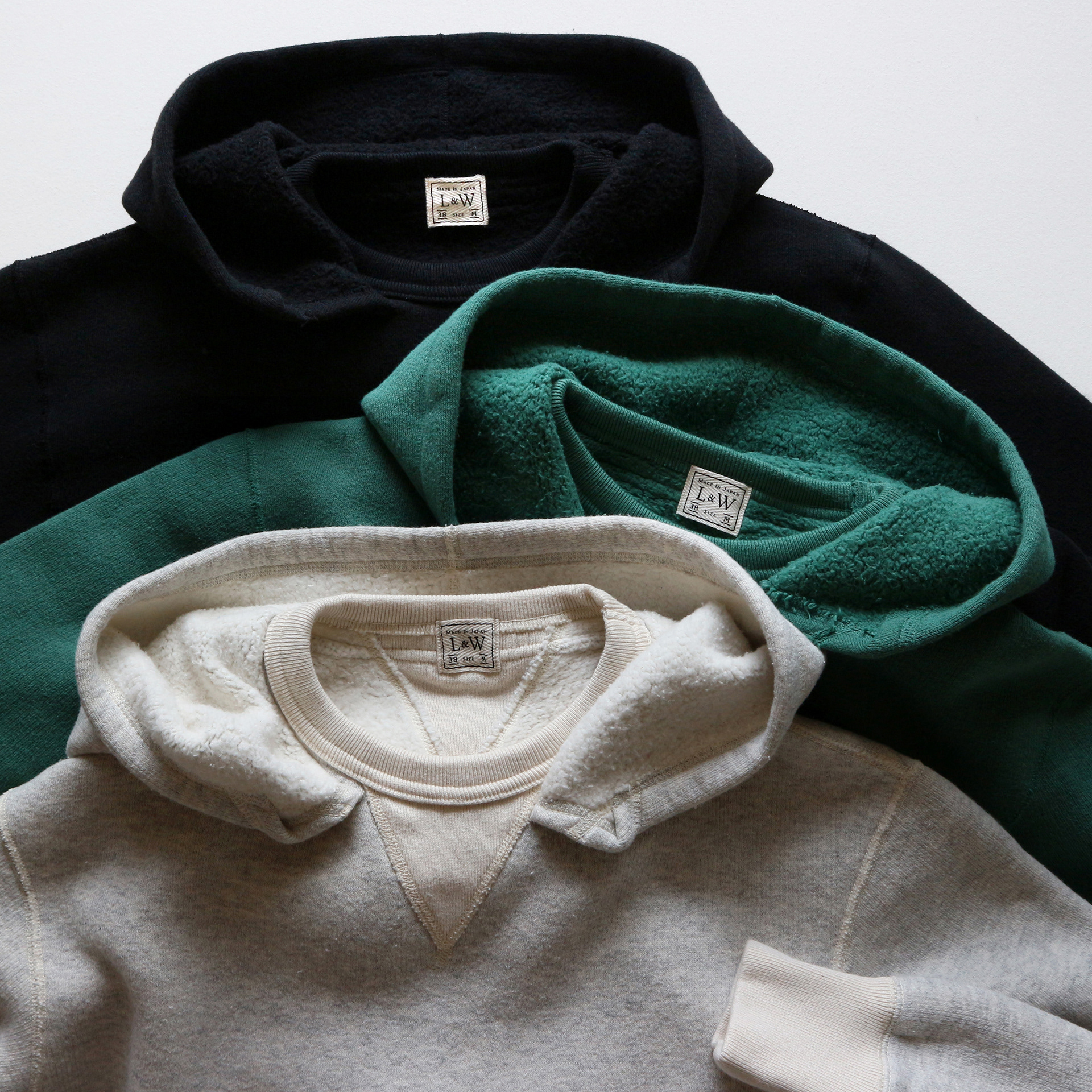 LTS1012 - TOMPKINS KNIT DOUBLE V AFTER HOODIE