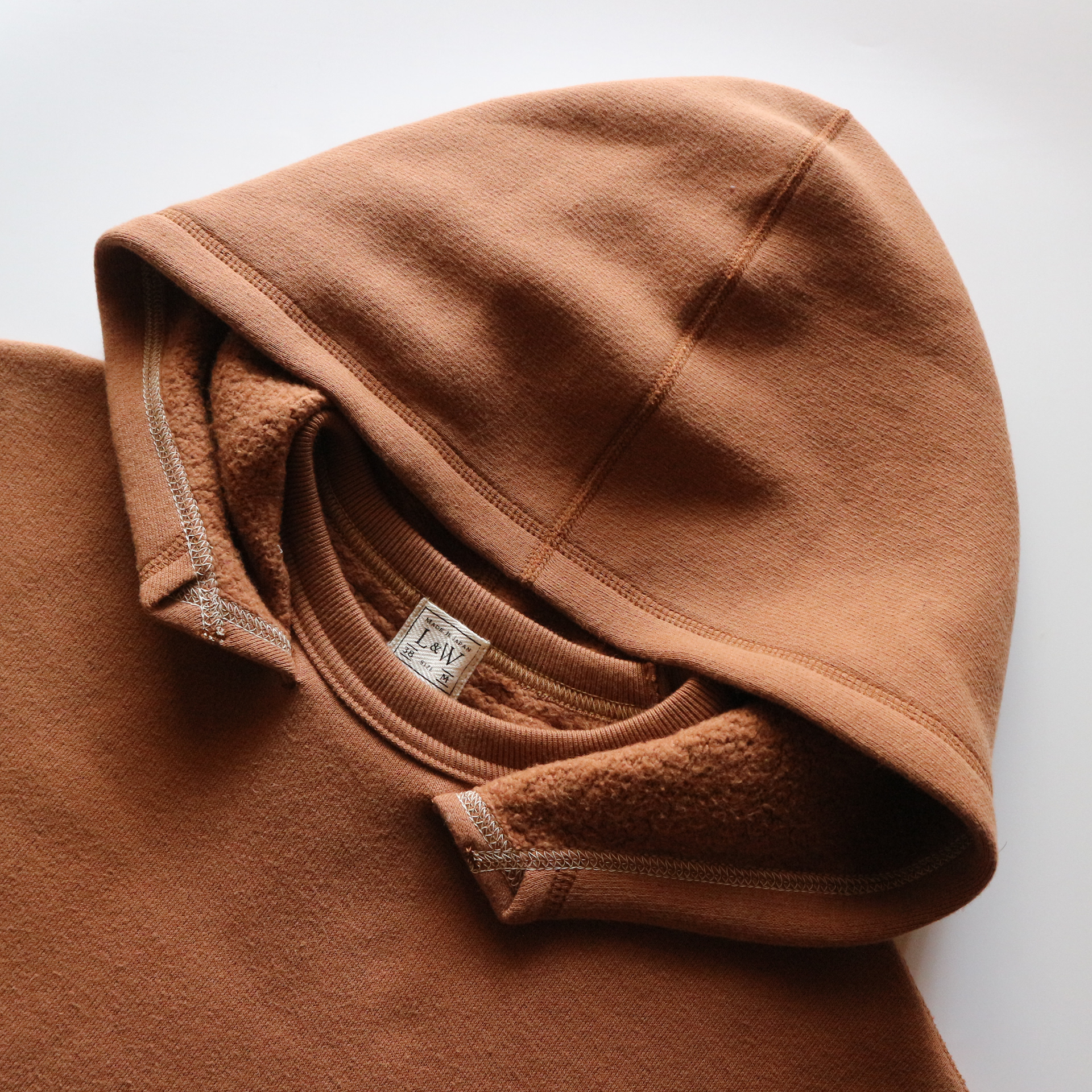 LCS1002 - SINKER SUPER FLUFFY KNIT AFTER HOODIE