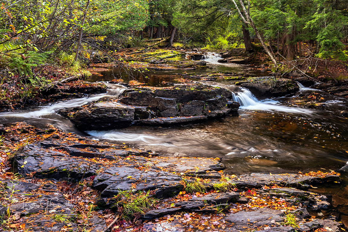 Michigan - Random falls along Slate River