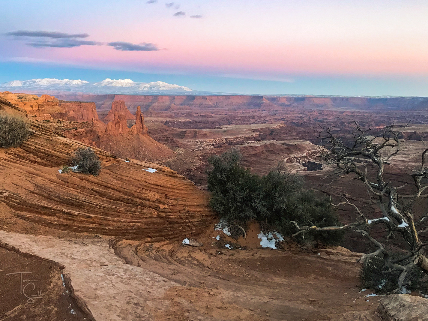Canyonlands National Park sunset, Utah- November 2019
