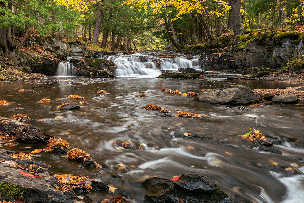 Michigan - Black Slate Falls