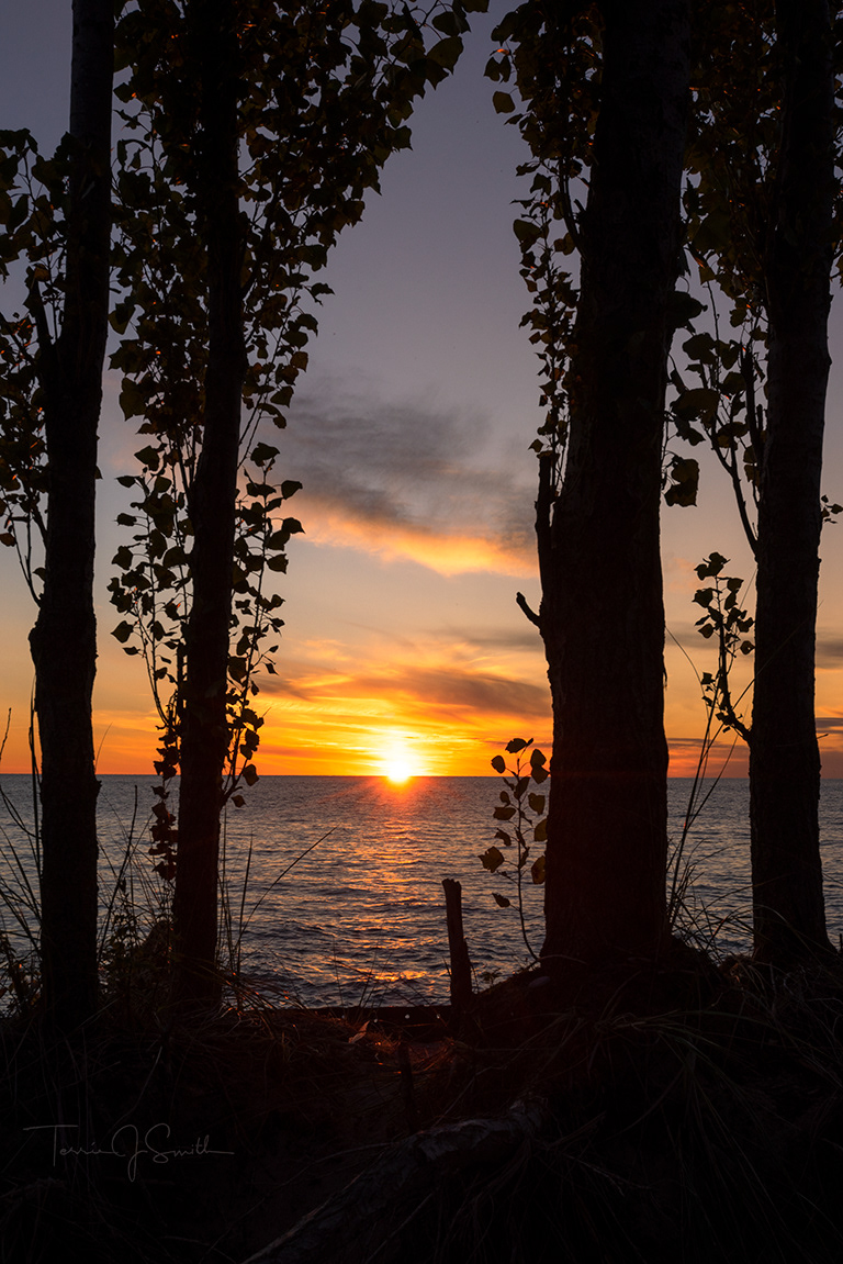 Sleeping Bear Dunes Sunset, Empire, Michigan - September 2020