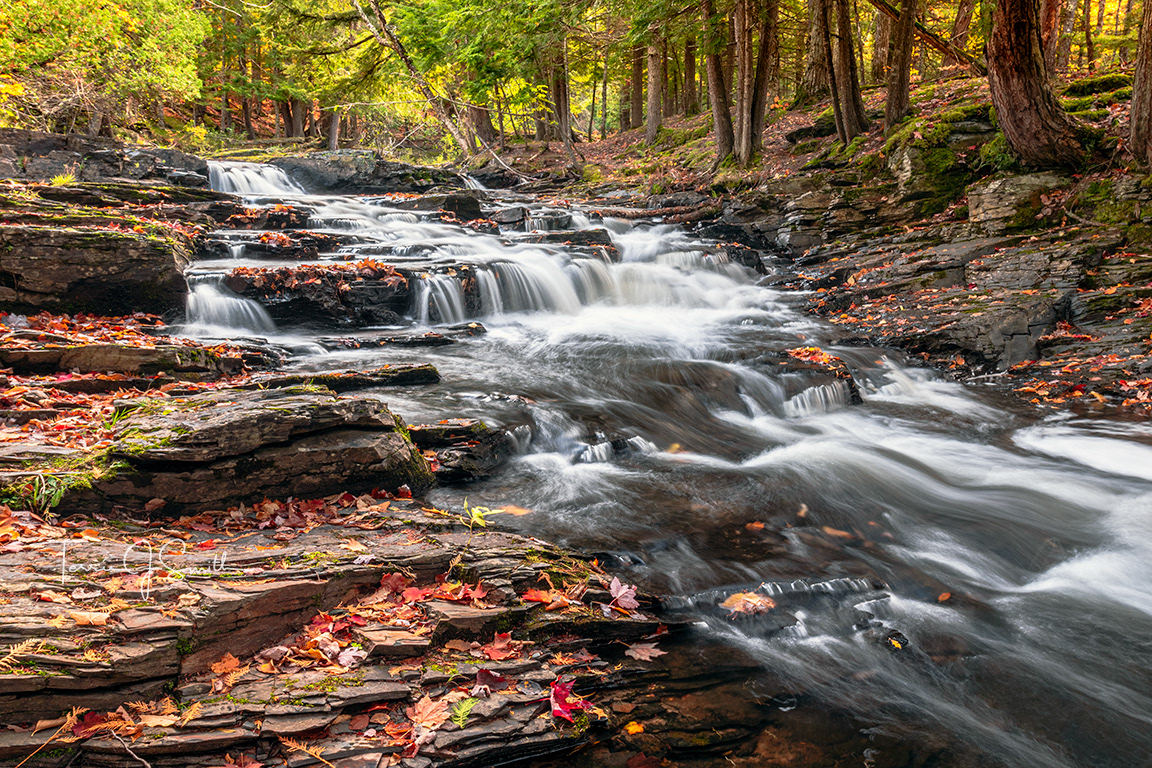 Michigan - Black Slate Falls