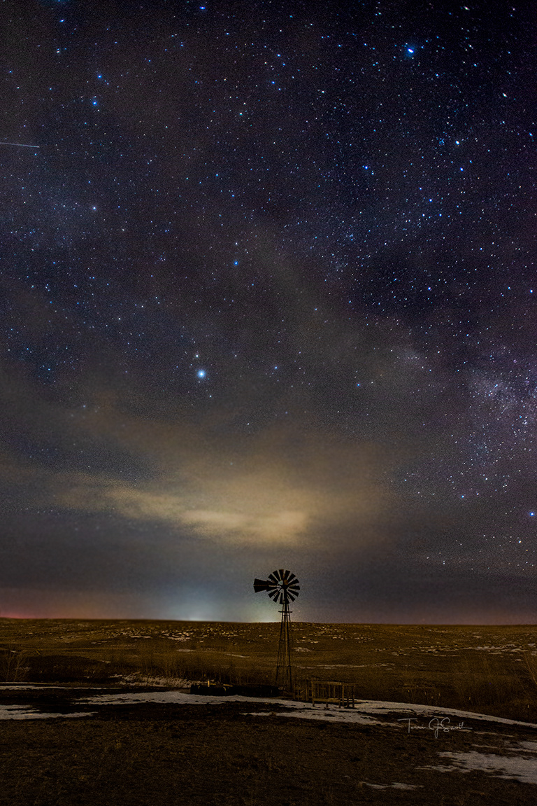 Windmill on the Colorado Plains