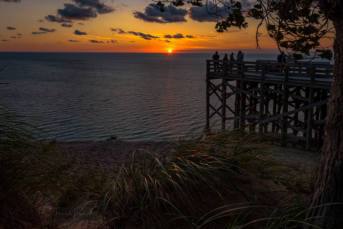 Sleeping Bear Dunes Sunset, Empire, Michigan - September 2020
