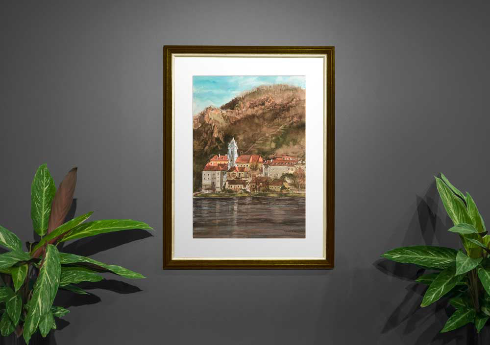 Format mit Rahmen 40 x 50 cm (Symbolfoto)