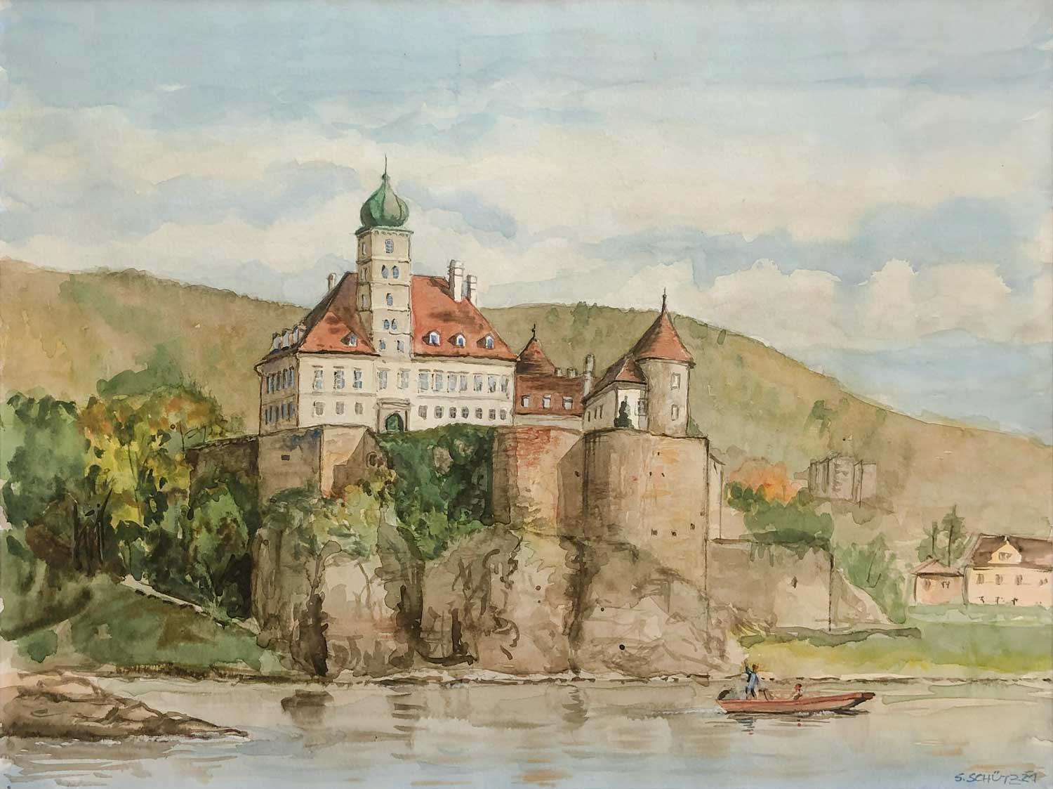 Schönbühel, 40 x 30 cm, 2021