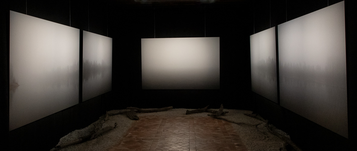 Un fleuve à soi - Installation photographique et sonore