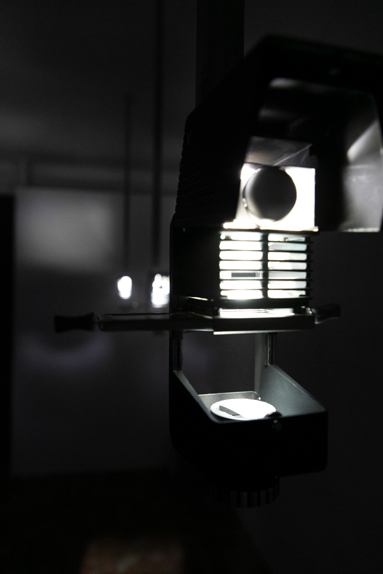 Chambre de brouillard - projecteurs de diapositives