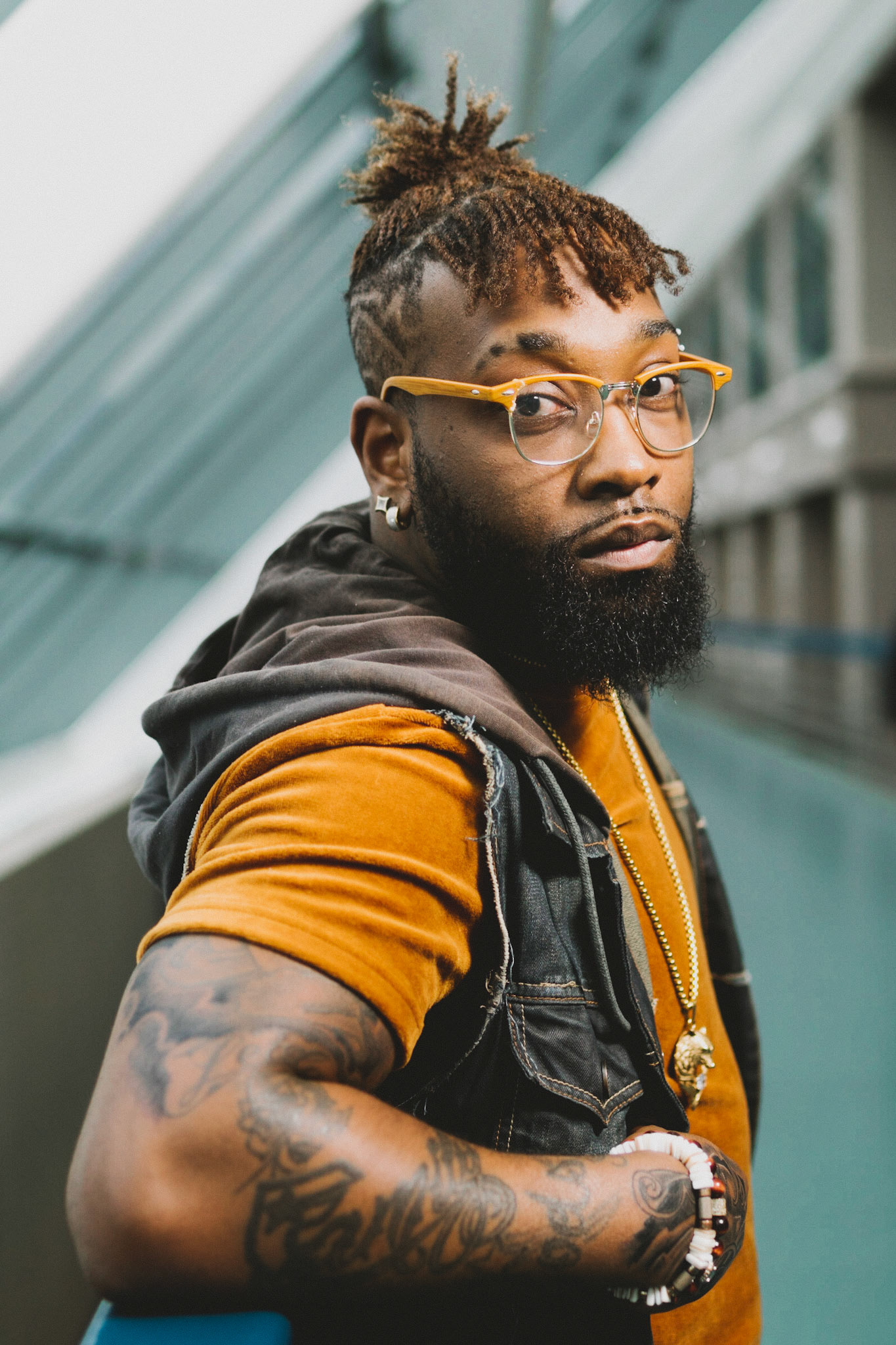 Portrait session with Tyrone.