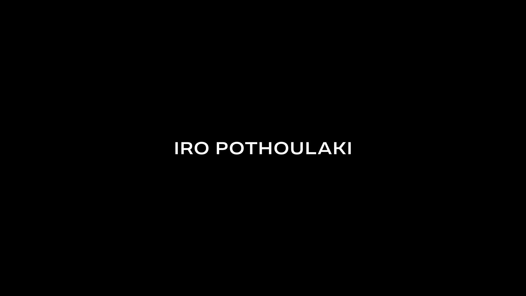 Iro Pothoulaki silver 925 jewelry logotype design