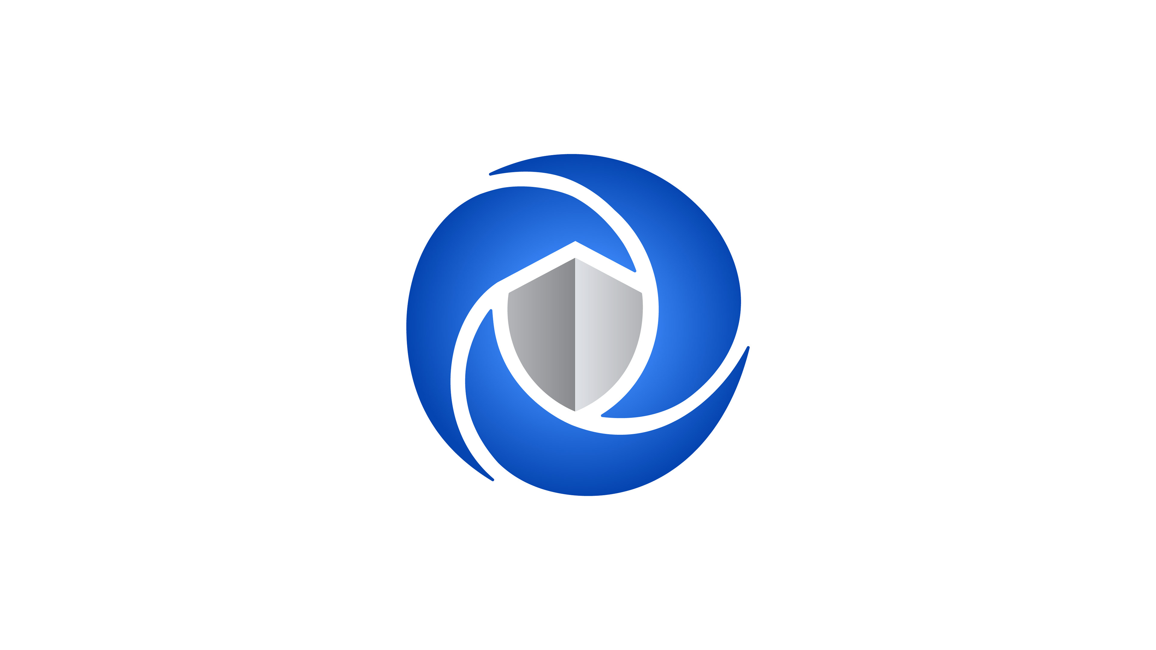 Global Governance and Security master's degree in the National and Kapodistrian University of Athens logotype. The symbol resembles the earth, a circular motion and a shield inside it, as to represent what the master's programme teaches.