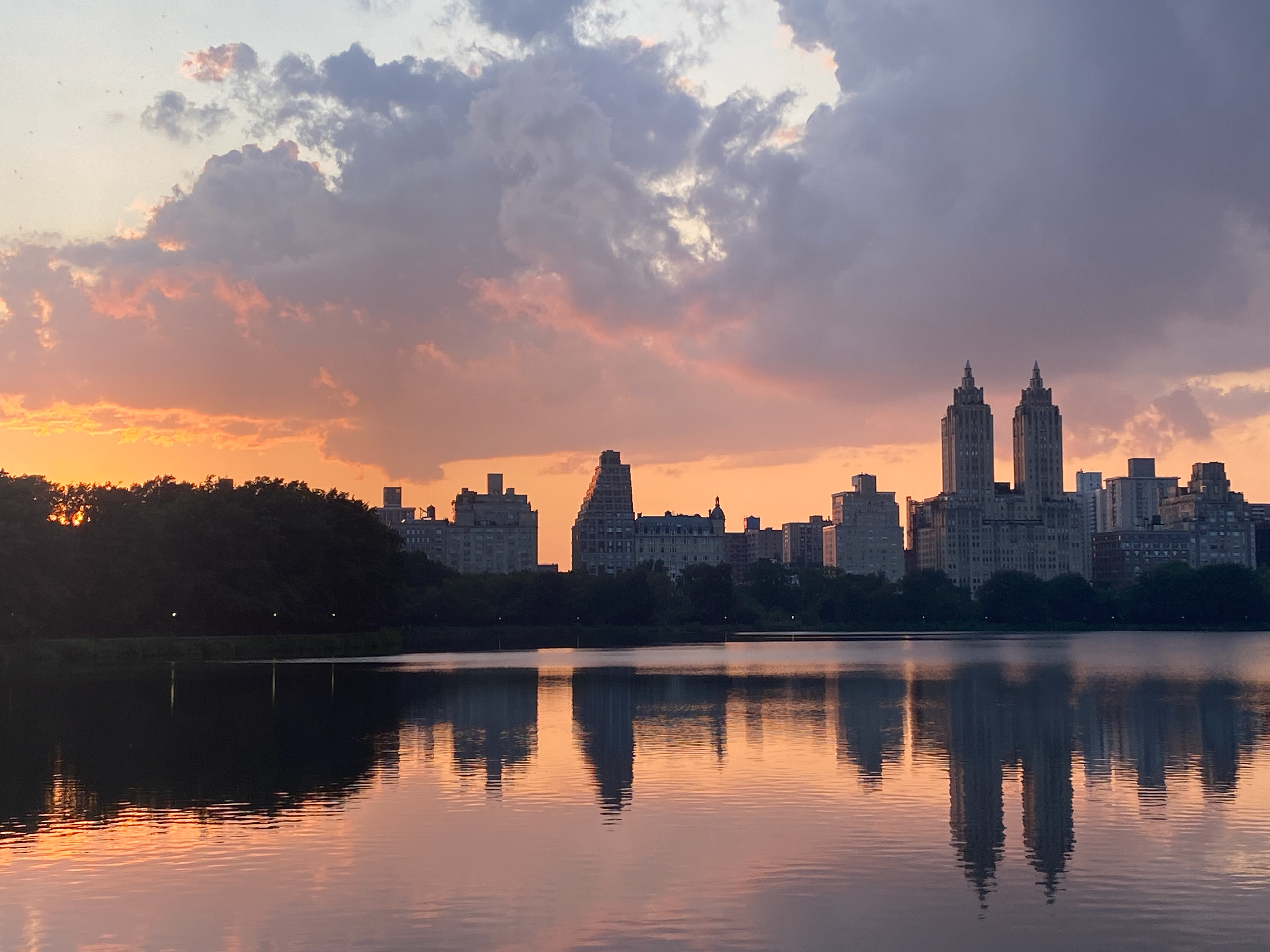 new york city real estate photography of Central Park Resevior